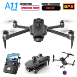 High Quality Smart Drone UAV 11 LCD RC black