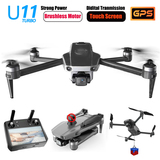 High Quality Smart Drone UAV 11 Touch Screen RC black